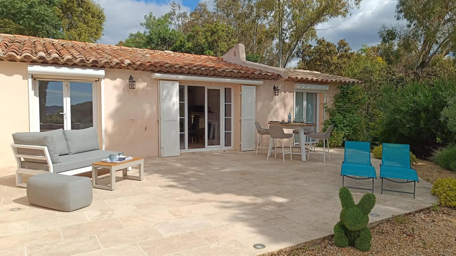 Villa Le Mas Des Oliviers Grimaud Fransa